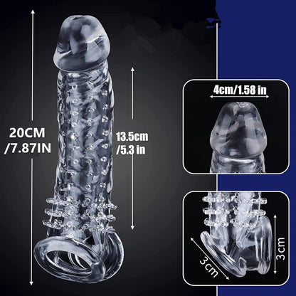 Reusable Sleeve Extender/Condom,